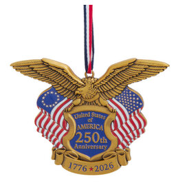 Kurt Adler United States Of America 250th Anniversary Medal Ornament