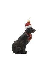 Christopher Radko Loyal Lab Labrador Retriever Christmas Ornament