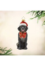 Christopher Radko Loyal Lab Labrador Retriever Christmas Ornament