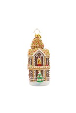 Christopher Radko Gingerbread Manor Christmas Ornament