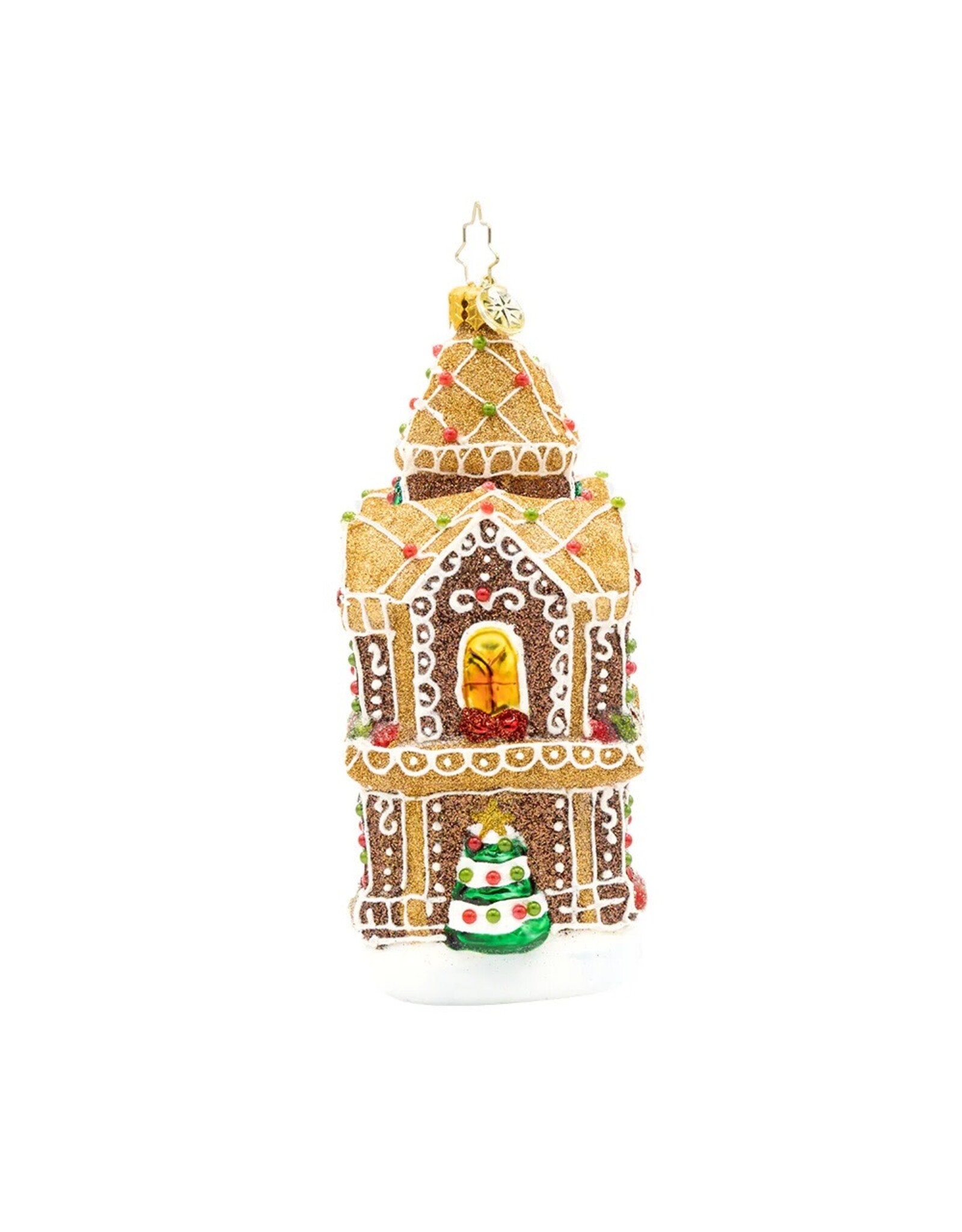 Christopher Radko Gingerbread Manor Christmas Ornament