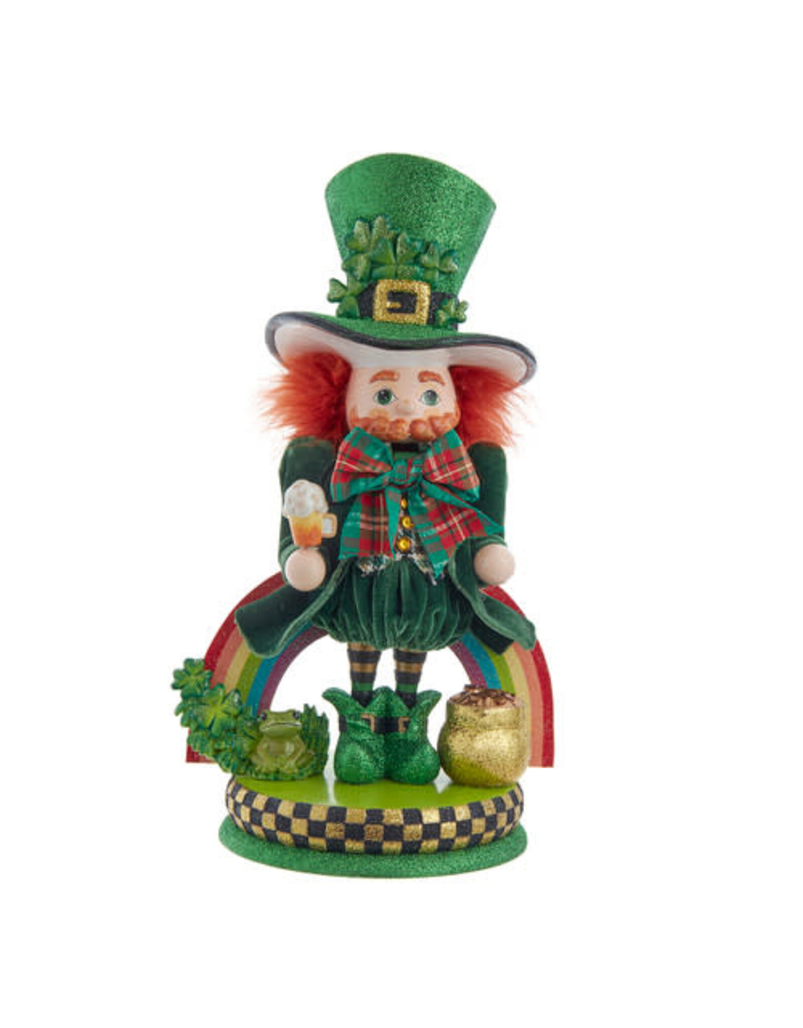 Kurt Adler Hollywood Irish Leprechaun Nutcracker 13 Inch