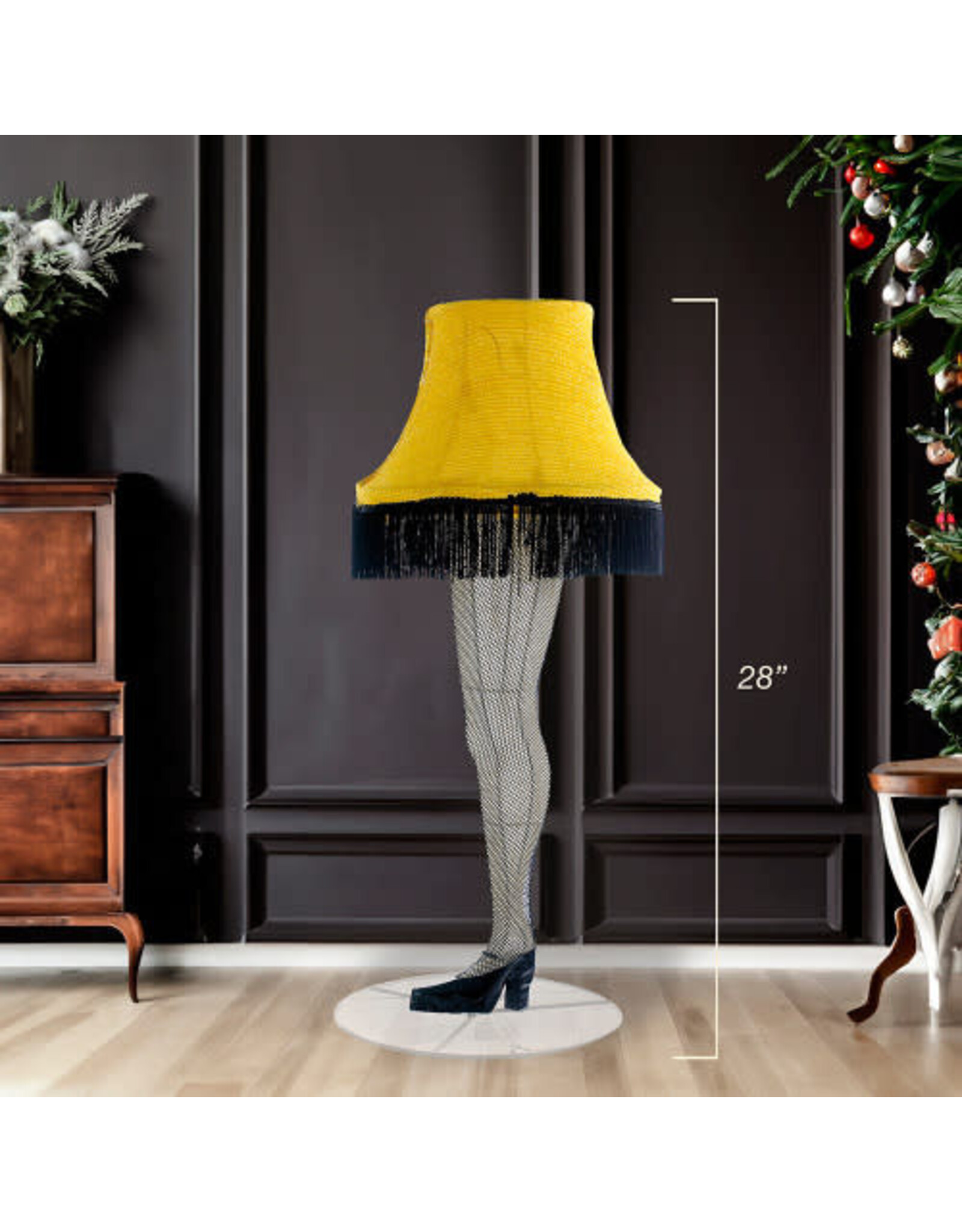 Kurt Adler A Christmas Story Leg Lamp 28H Indoor or Outdoor
