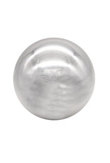 Kurt Adler Shiny Silver Glass Ball Ornaments 65mm 6pc Set