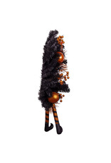 Kurt Adler Halloween Door Wreath 33x24 Inch Un-Lit Halloween Decor