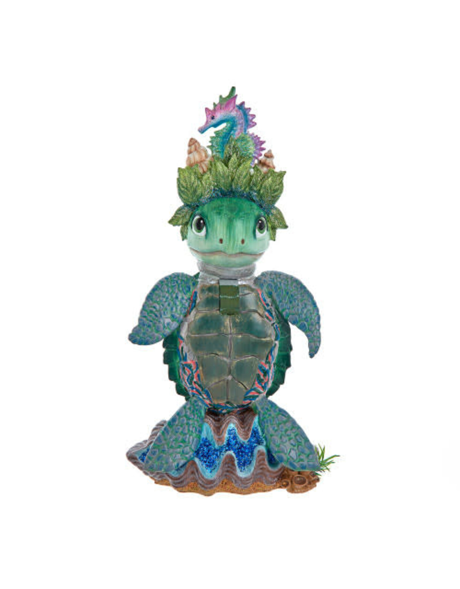 Kurt Adler Hollywood Nutcrackers Sea Turtle Nutcracker 16 Inch