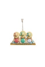 Kurt Adler Three Ladies on Beach With Beach Hats Ornament