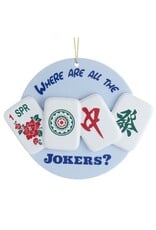 Kurt Adler Mahjong Ornament Where Are All The Jokers