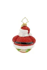 Christopher Radko Jolly Holly Claus  Gem Christmas Ornament