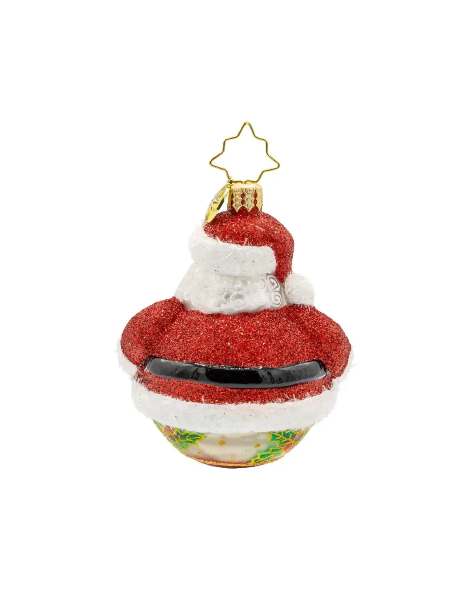Christopher Radko Jolly Holly Claus  Gem Christmas Ornament
