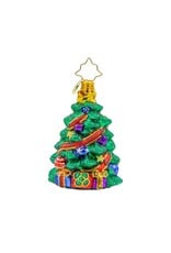 Christopher Radko Wintery Tannenbaum Gem Christmas Ornament