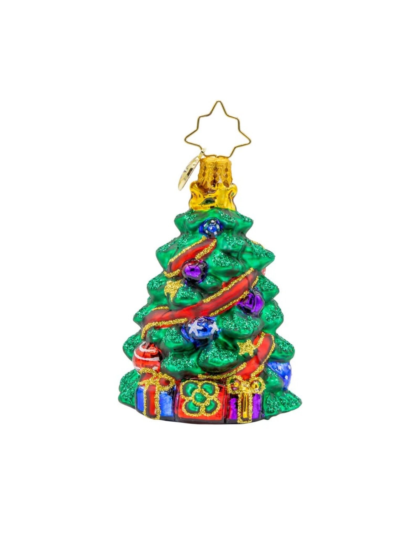 Christopher Radko Wintery Tannenbaum Gem Christmas Ornament