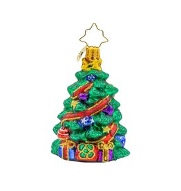 Christopher Radko Wintery Tannenbaum Gem Christmas Ornament