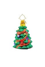 Christopher Radko Wintery Tannenbaum Gem Christmas Ornament