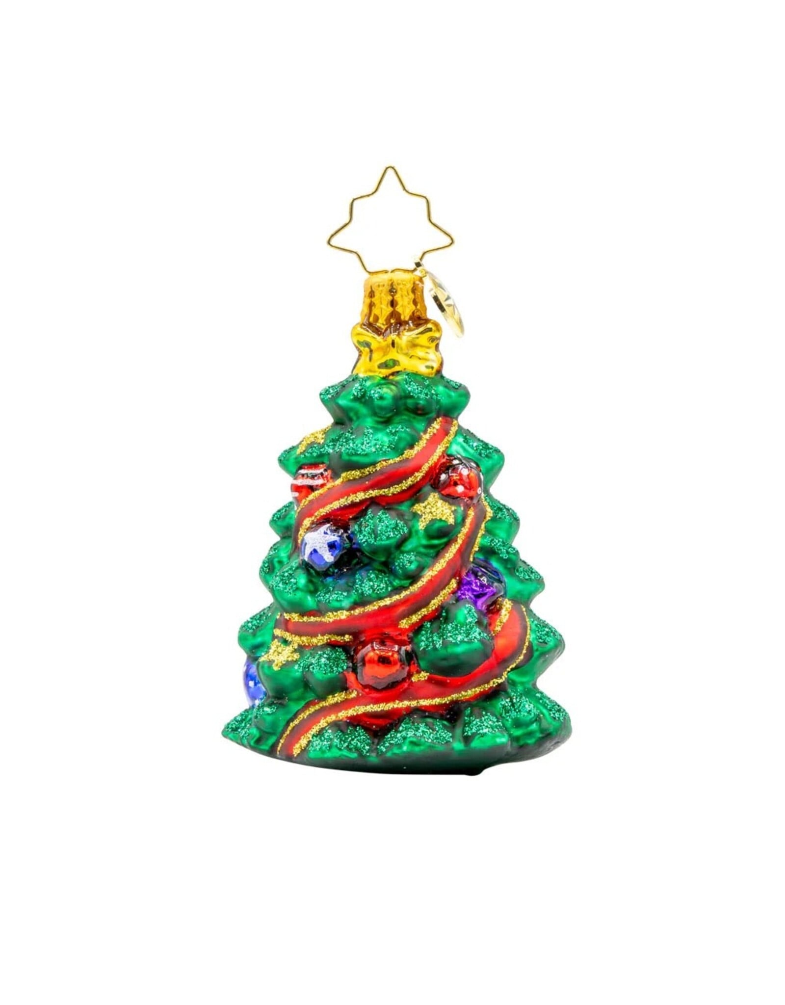Christopher Radko Wintery Tannenbaum Gem Christmas Ornament