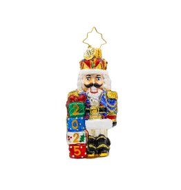 Christopher Radko Royal Gift Guardian 2025 Gem Christmas Ornament