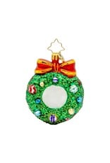 Christopher Radko Smiling Through 2025 Gem Christmas Ornament