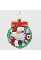 Christopher Radko Smiling Through 2025 Gem Christmas Ornament