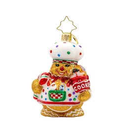 Christopher Radko Sugary Chef Gem Christmas Ornament