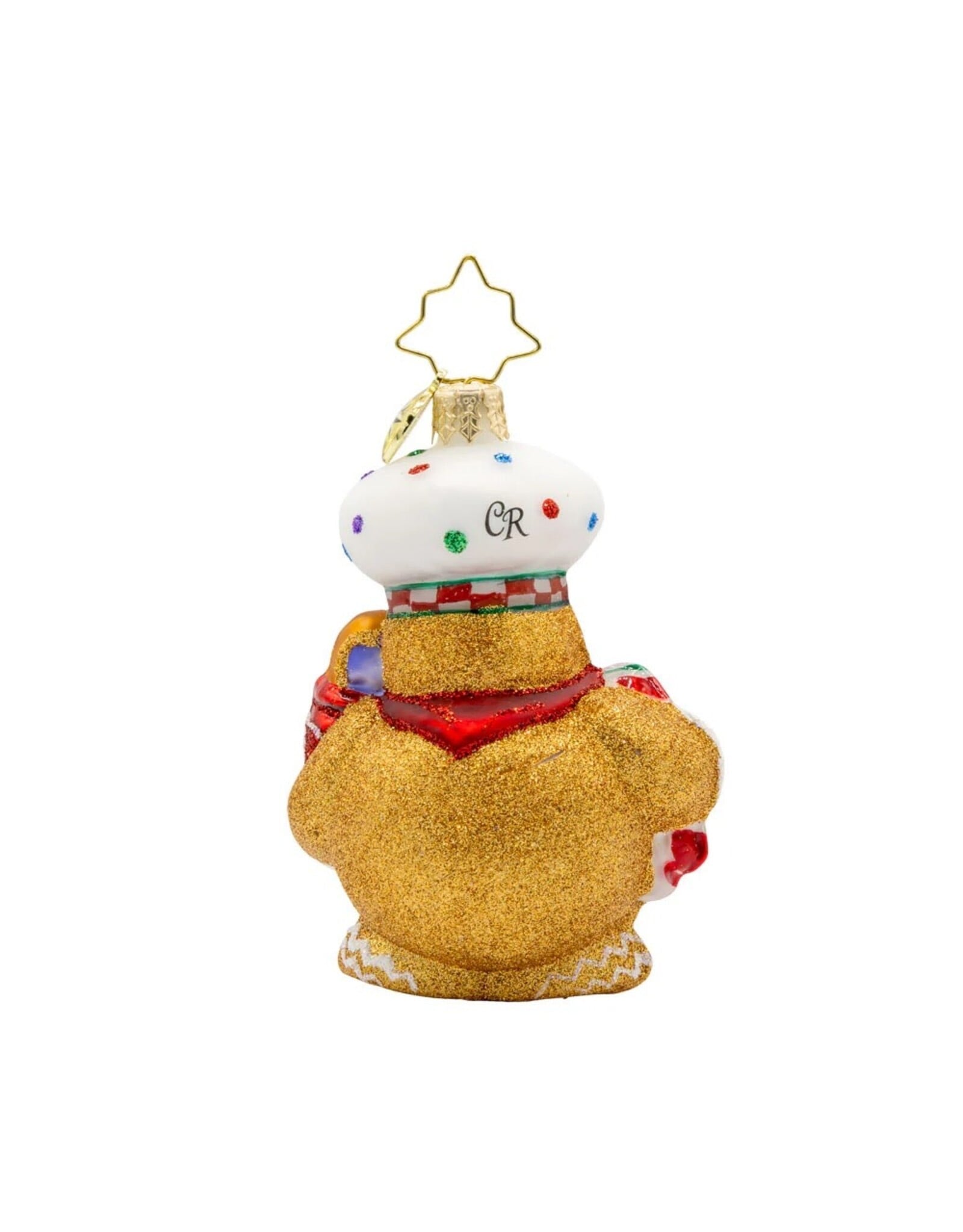 Christopher Radko Sugary Chef Gem Christmas Ornament