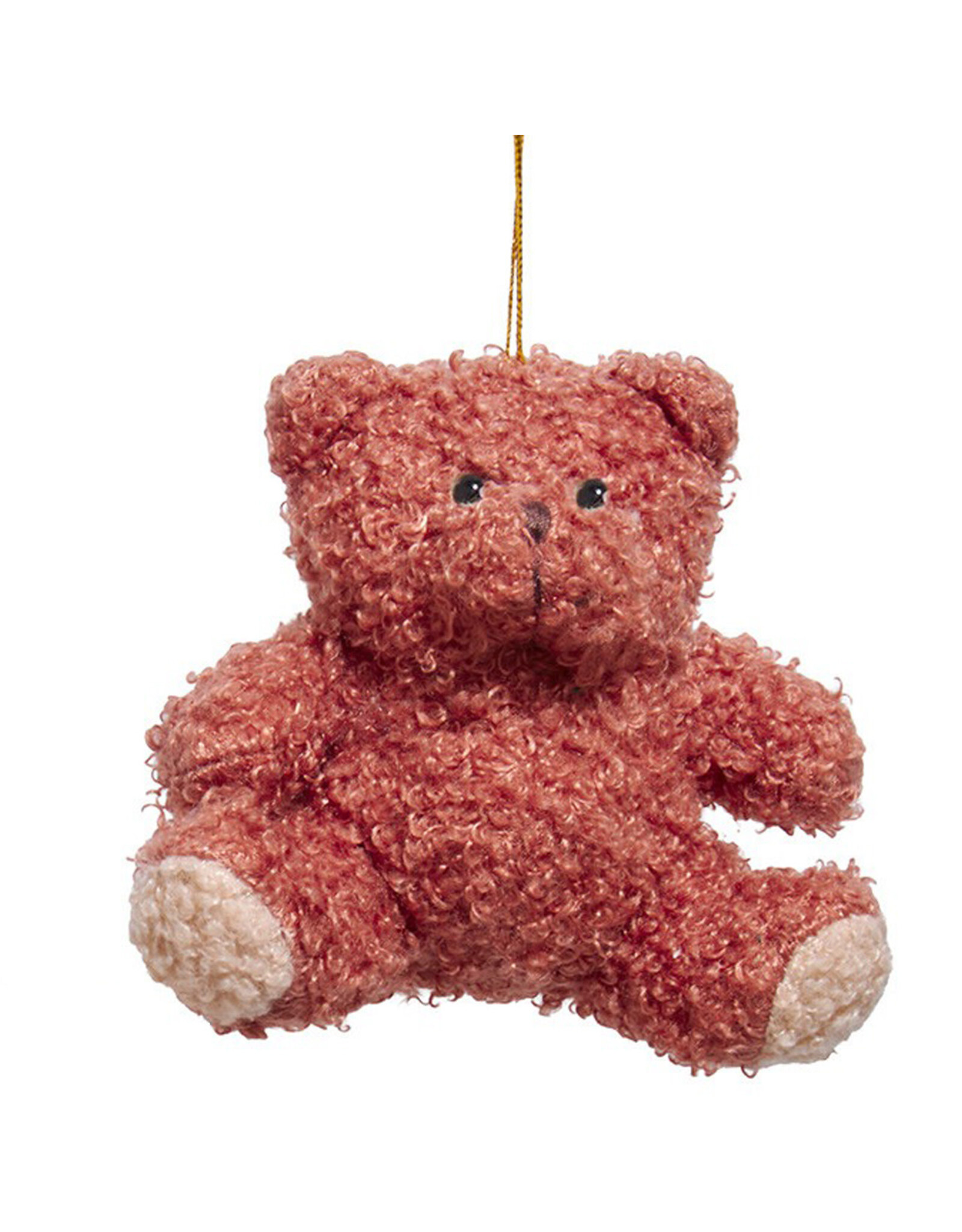 Kurt Adler Plush Teddy Bear Ornament 4 Inch - B