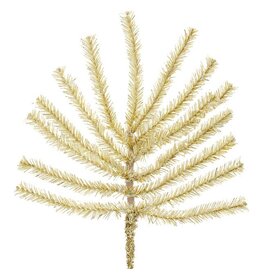 Kurt Adler Iridescent Gold Pine Branch Spray Pick 18 Inch
