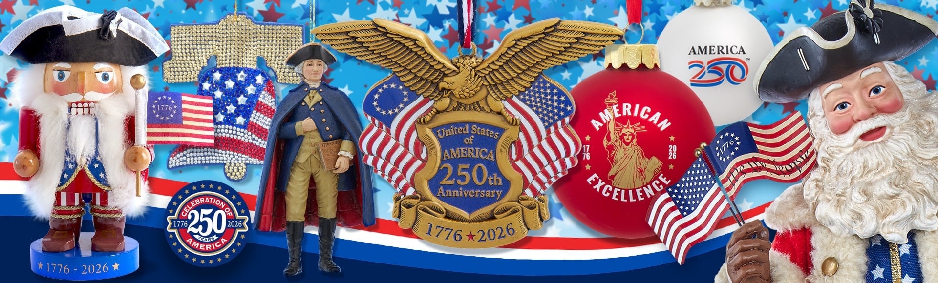 Digs N Gifts Store Decor Ideas for Americas 250th 2026 Shop Patriotic Decor for 250th 