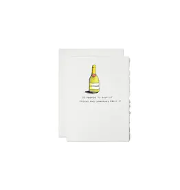 Cards By Hailey Friendship Card Just Sit Around and Champagne About It