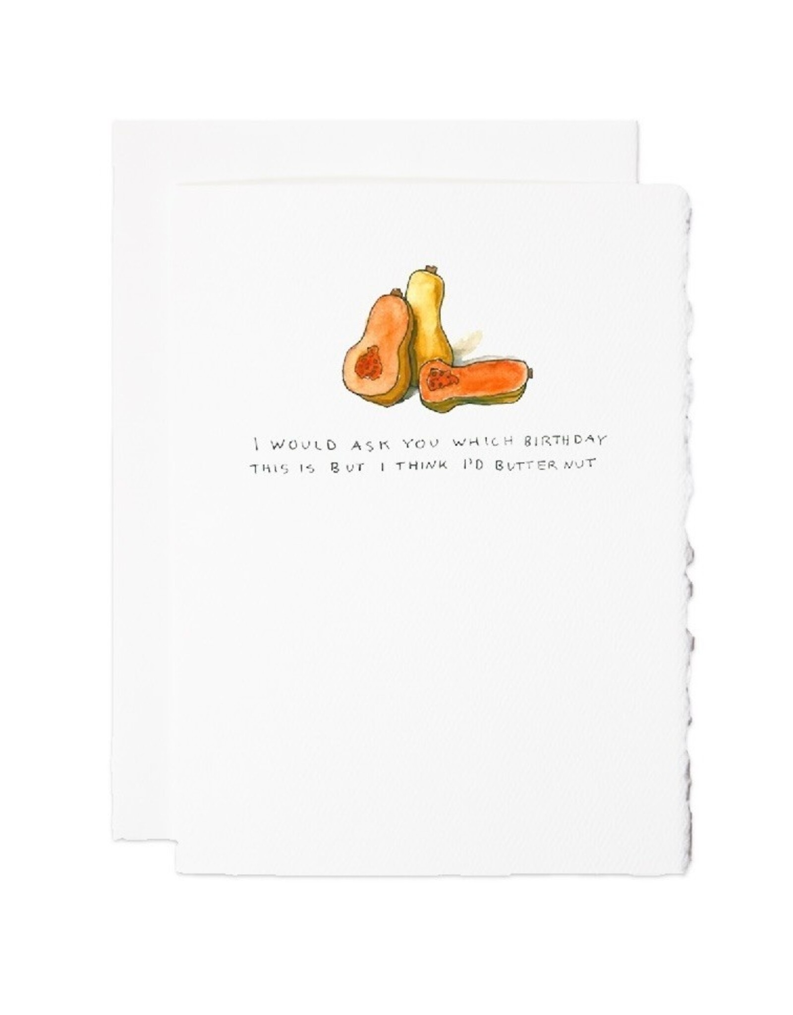 Cards By Hailey Birthday Card Would Ask Which But Id Butter Nut