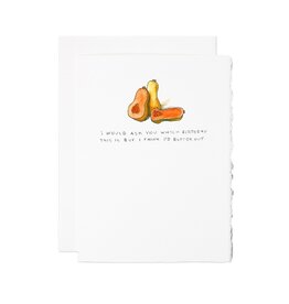 Cards By Hailey Birthday Card Would Ask Which But Id Butter Nut