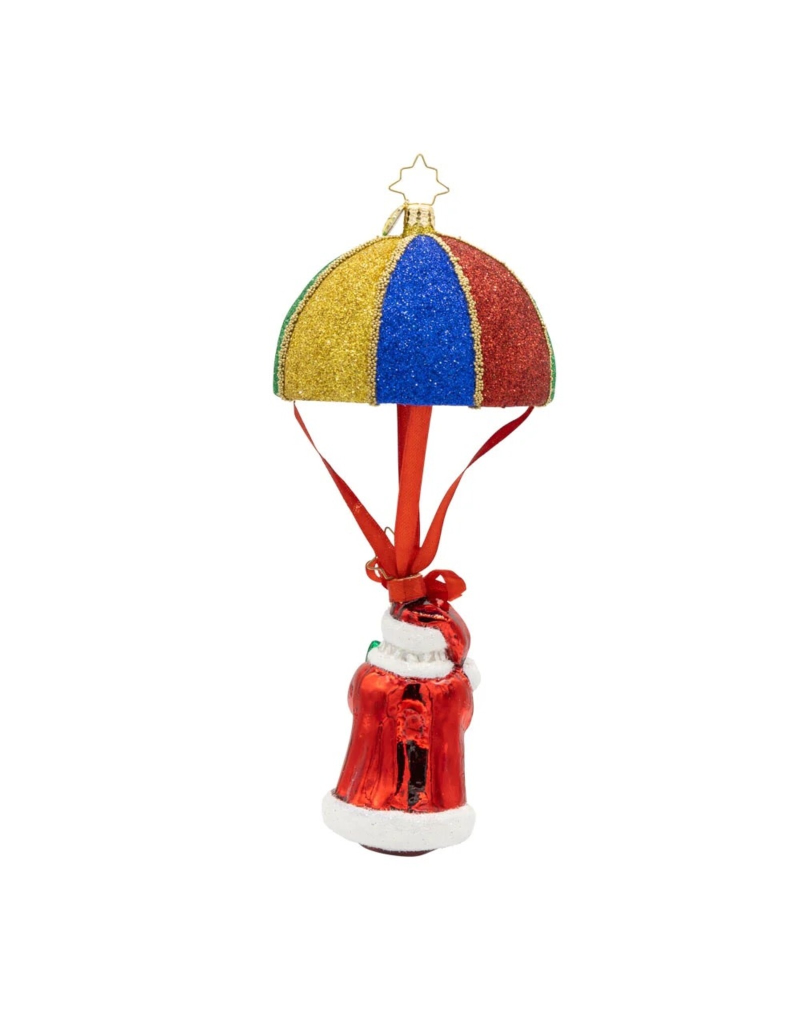 Christopher Radko Ornament of the Month Tidings From Above Santa