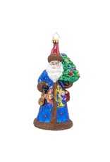 Christopher Radko Ornament of the Month Grand Blue Balmoral
