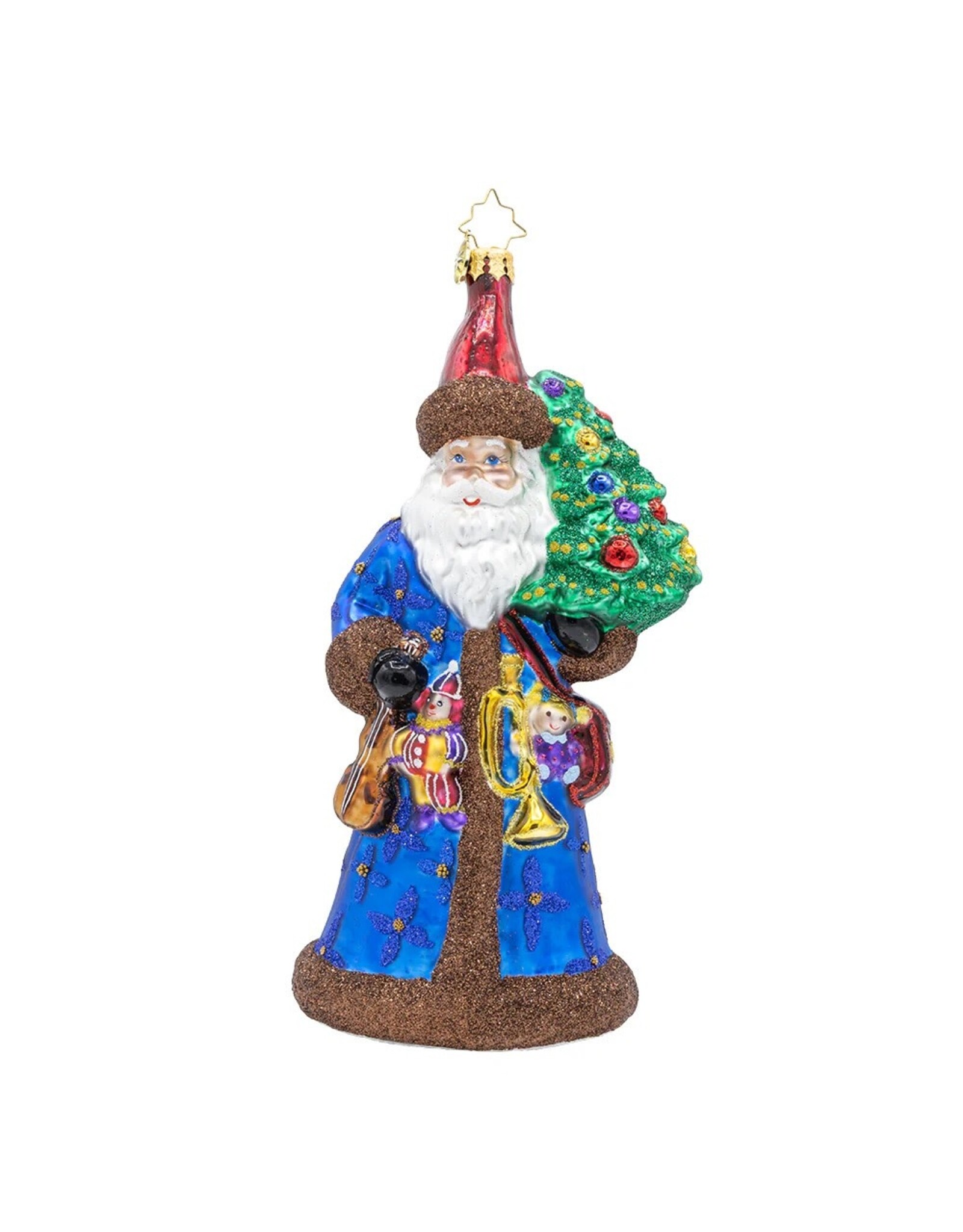 Christopher Radko Ornament of the Month Grand Blue Balmoral