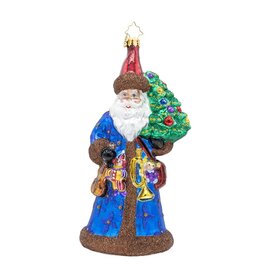 Christopher Radko Ornament of the Month Grand Blue Balmoral