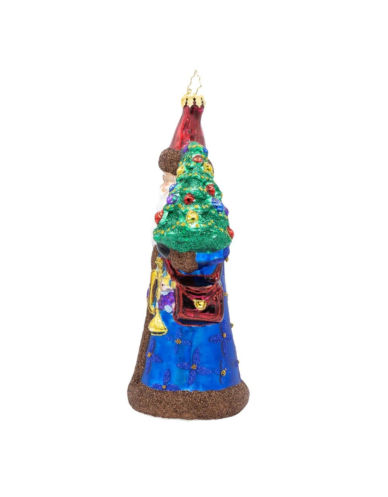 Christopher Radko Ornament of the Month Grand Blue Balmoral