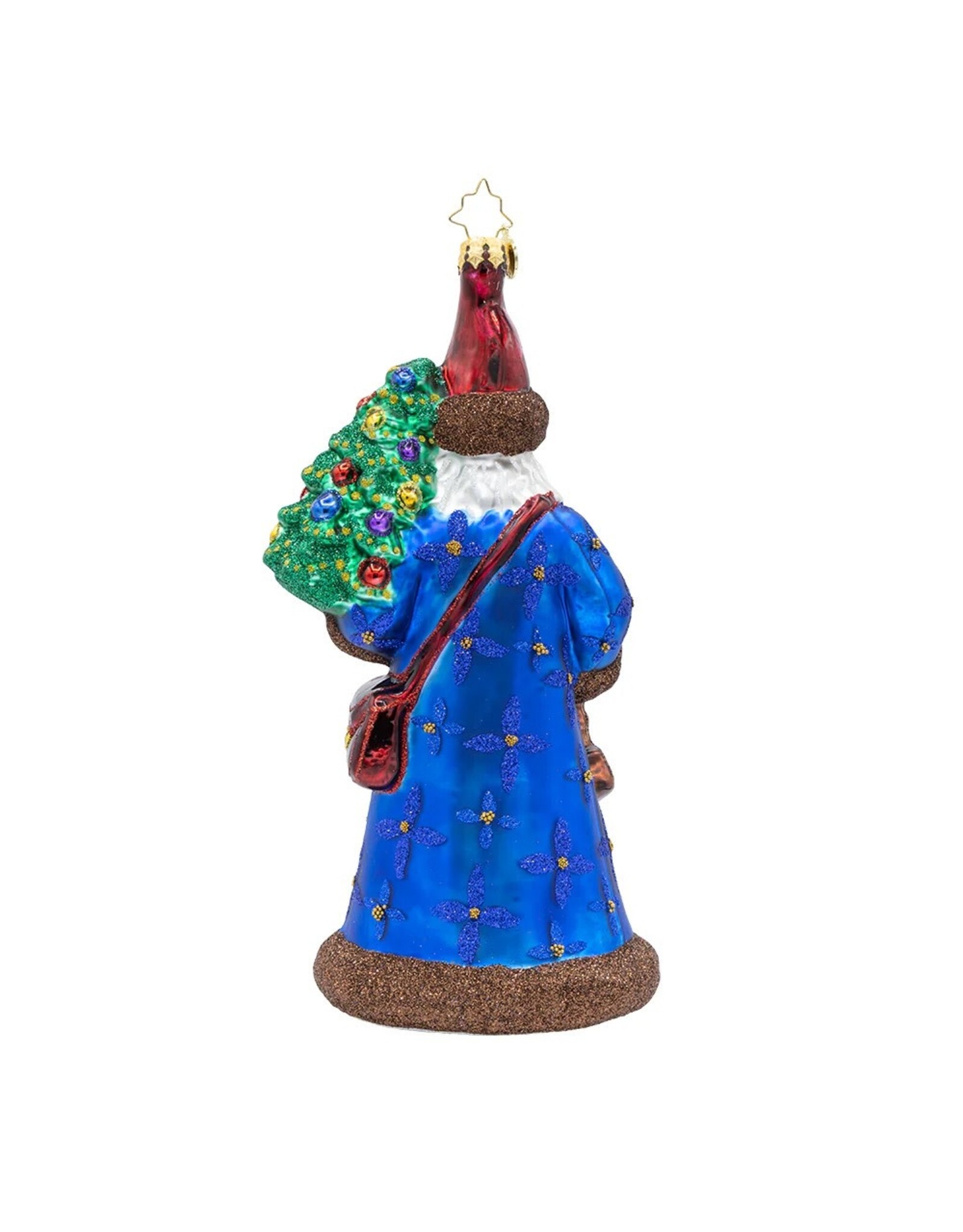 Christopher Radko Ornament of the Month Grand Blue Balmoral