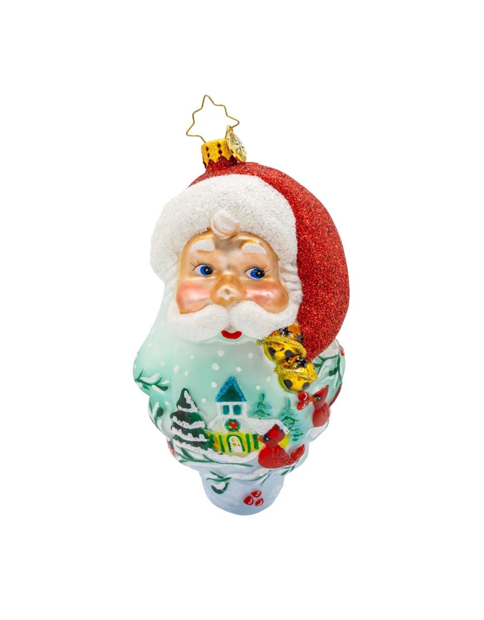 Christopher Radko Ornament of the Month St Nicks Winter Tale