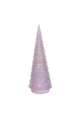 Kurt Adler Acrylic Christmas Tree 22” 3 Light Color LED Projector