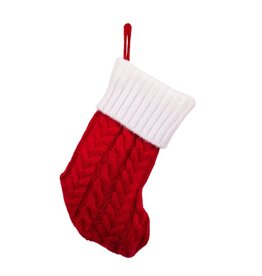 Kurt Adler Miniature Christmas Stocking 8.6” BLANK for Monogramming