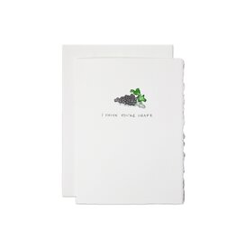 Cards By Hailey Friendship Card I Think You're Grape