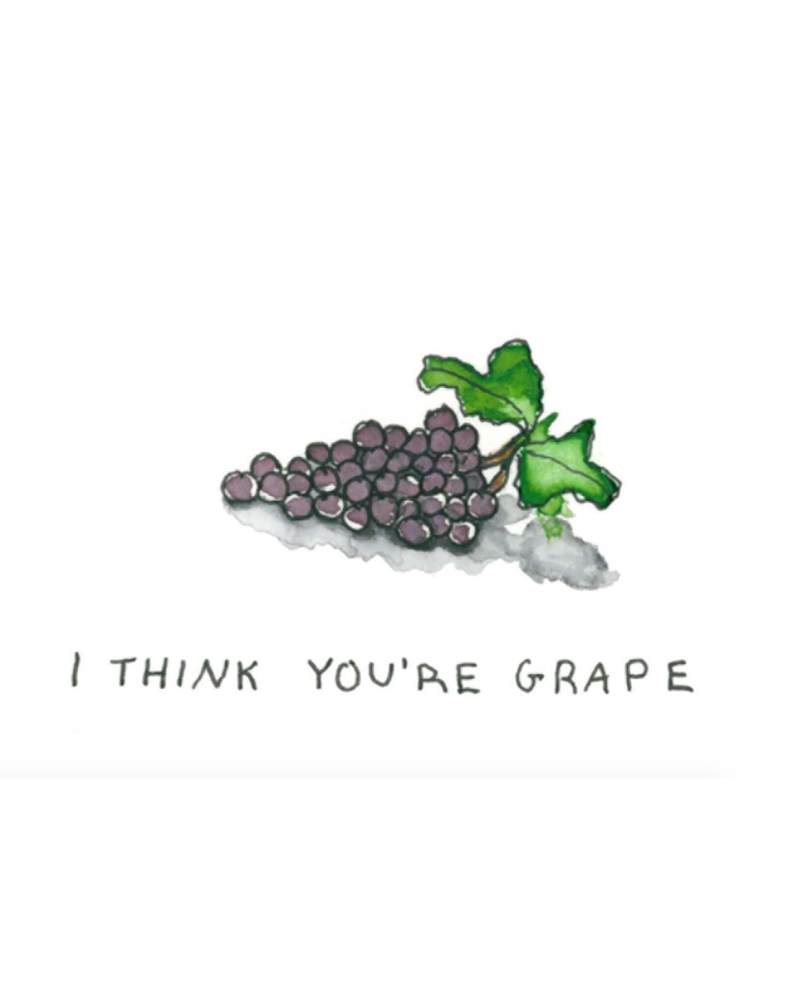 Cards By Hailey Friendship Card I Think You're Grape