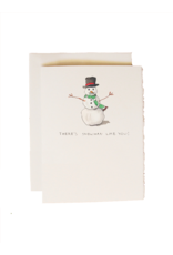 Cards By Hailey Christmas Holiday Card There's Snowman Like You