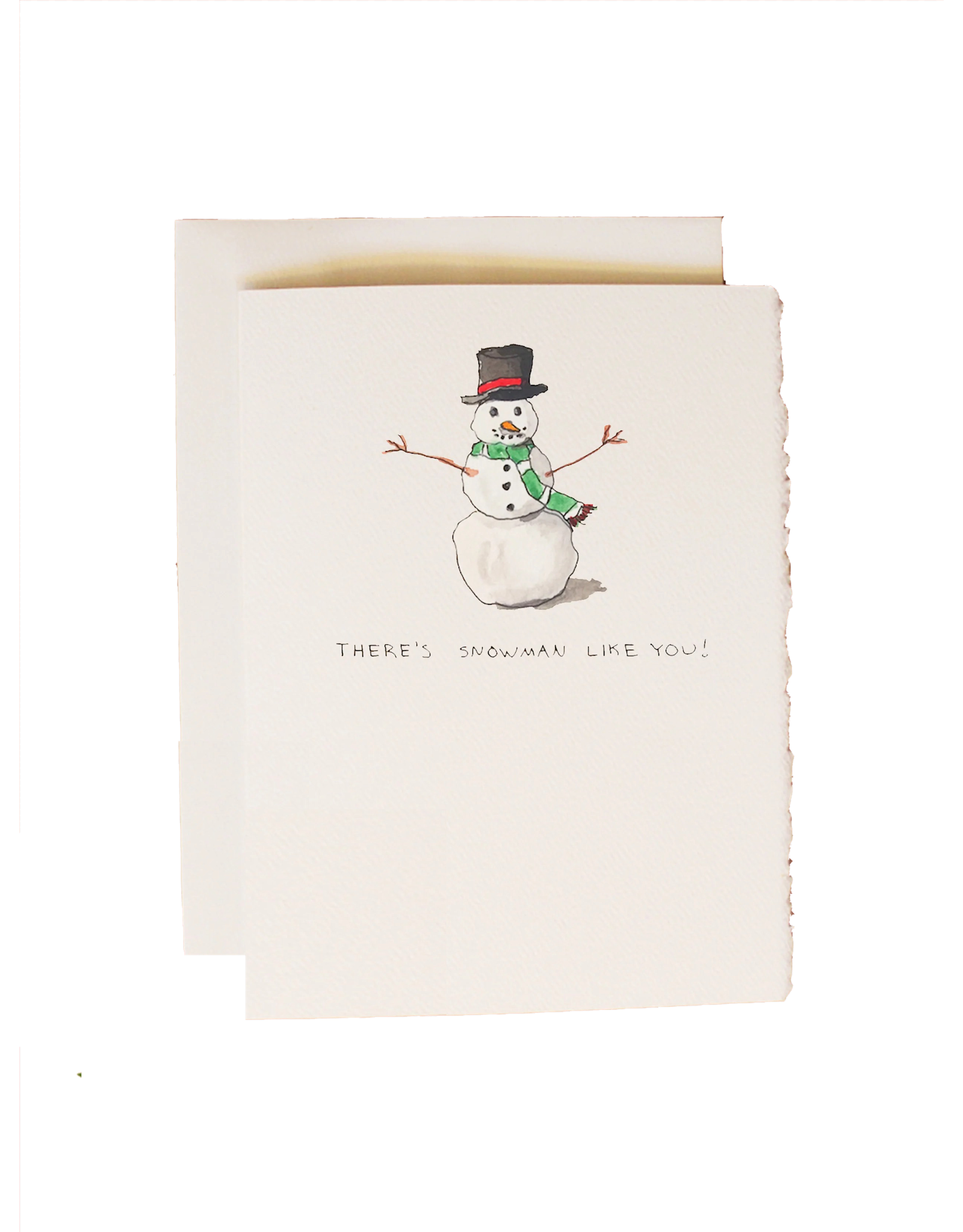 Cards By Hailey Christmas Holiday Card There's Snowman Like You