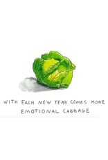 Cards By Hailey New Year Card W Each New Year Comes Emotional Cabbage