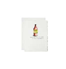 Cards By Hailey Friendship Card Sometimes You Have to Just Grin And Beer It