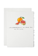 Cards By Hailey Friendship Card I'm Grapefruit To Have You In My Life