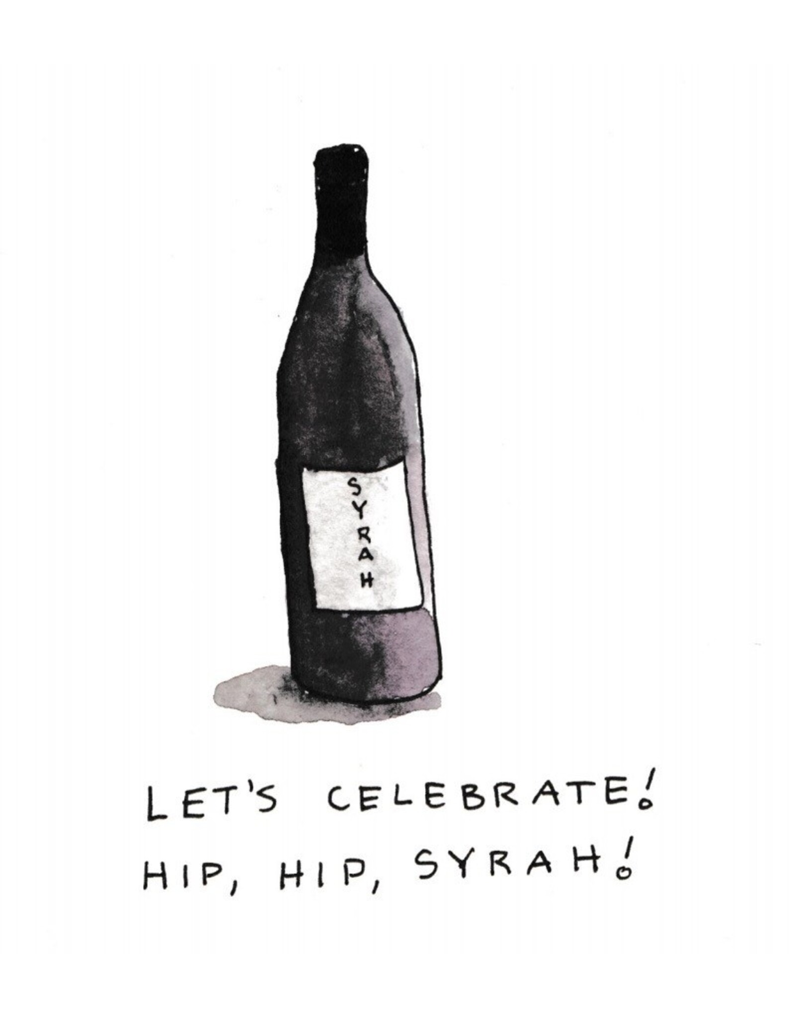 Cards By Hailey Congrats Card Let's Celebrate Hip Hip Syrah