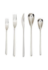 Fortessa Dragonfly Stainless Steel Flatware Set 5-Piece Setting