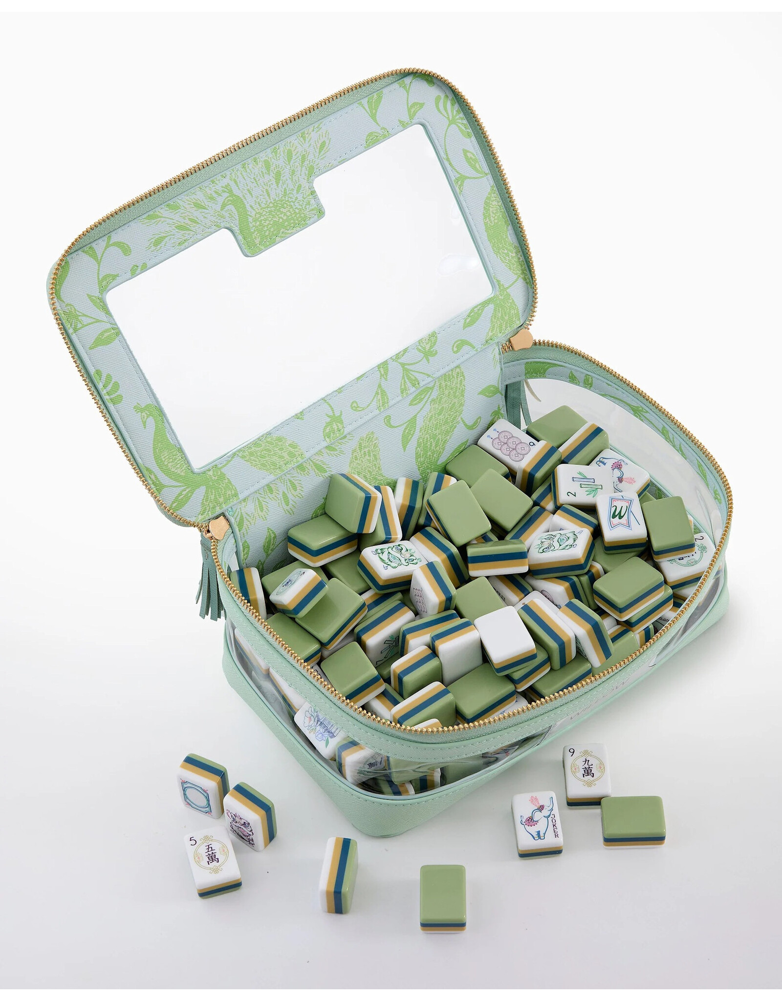 Oh My Mahjong Willow Mahjong Tiles Set American Mahjong Game