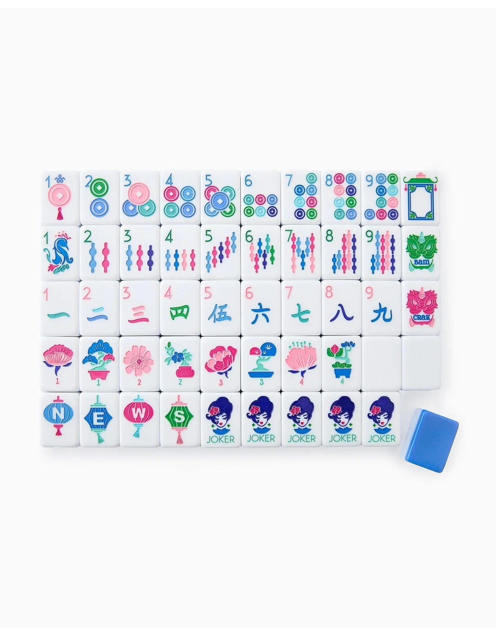 Oh My Mahjong Lola Mahjong Tiles Set American Mahjong Game